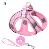 透氣網狀寵物胸帶牽引繩 YBQ225